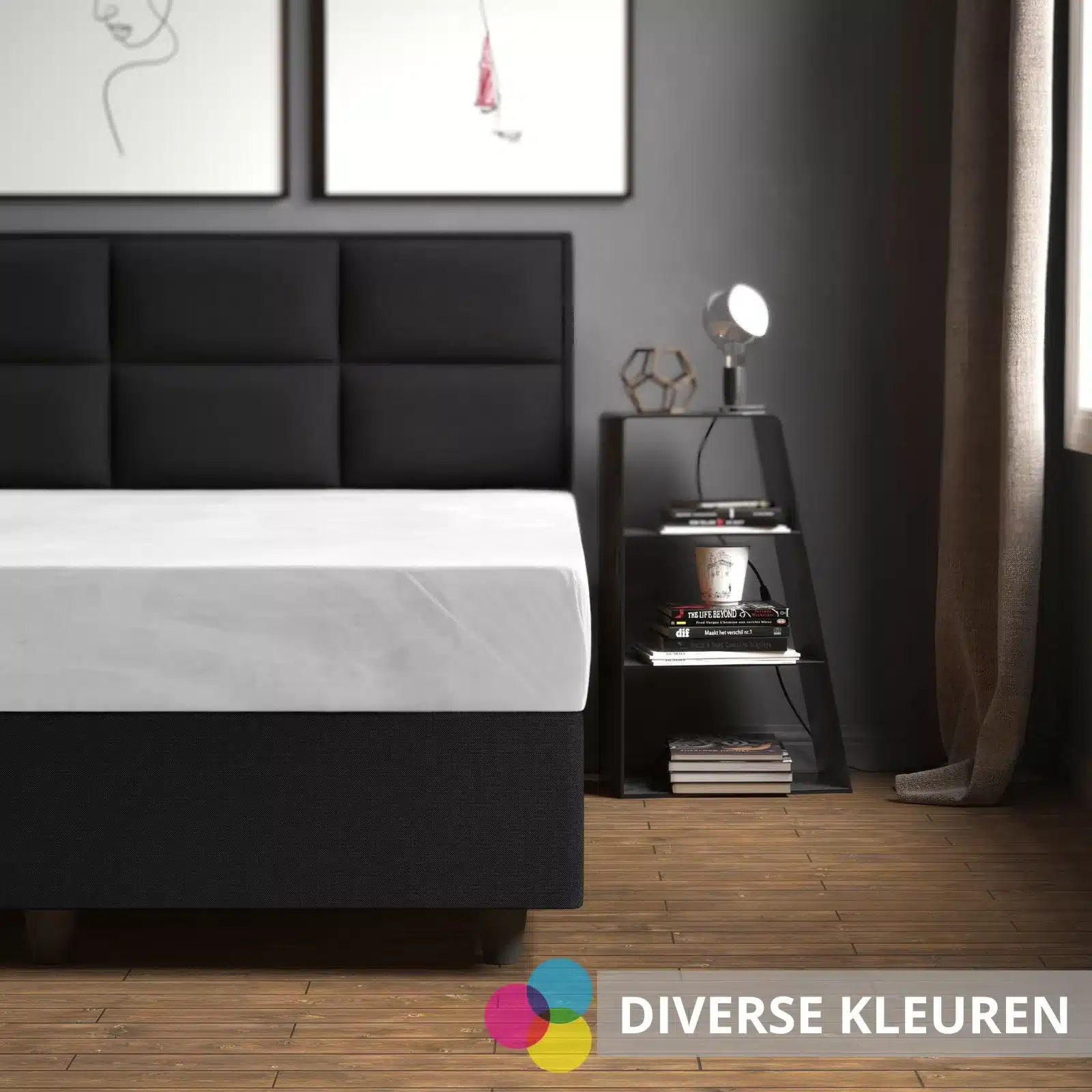 Opbergboxspring incl. ErkendMatras® 80 x 200