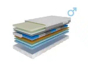 Opbergboxspring incl. ErkendMatras® 70 x 200