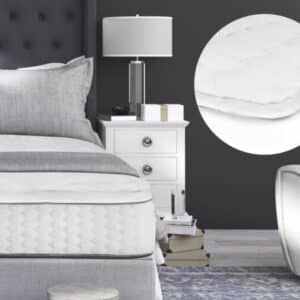 3D AIR Hotel Mattress Topper Wit