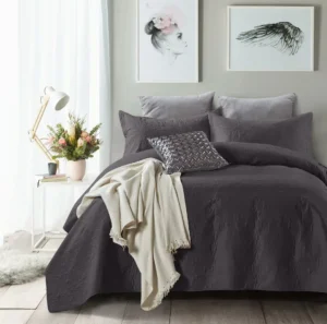 Bedsprei Delft Antraciet