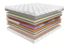 twee persoons open pocketvering matras lagen