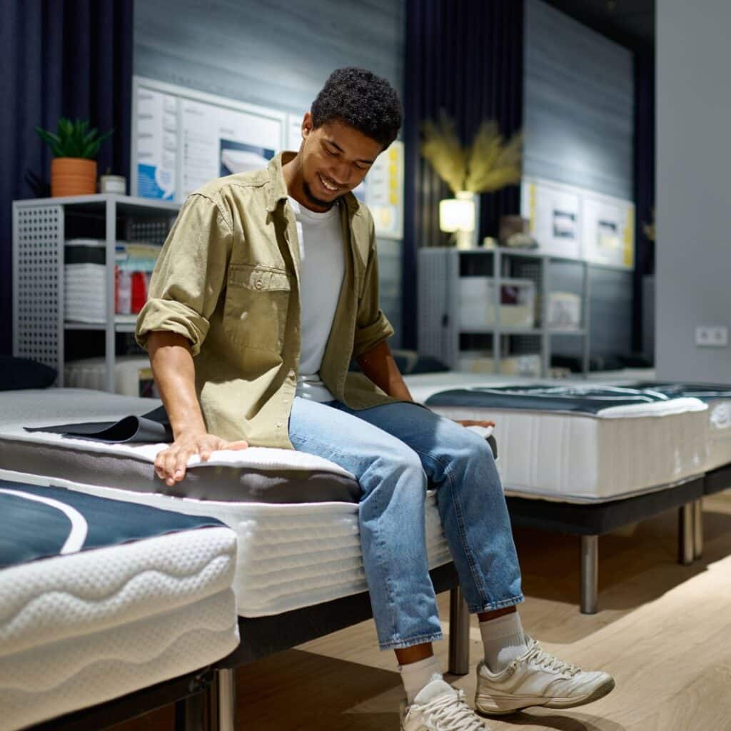 Man heeft gewacht op het beste moment om een matras te kopen
