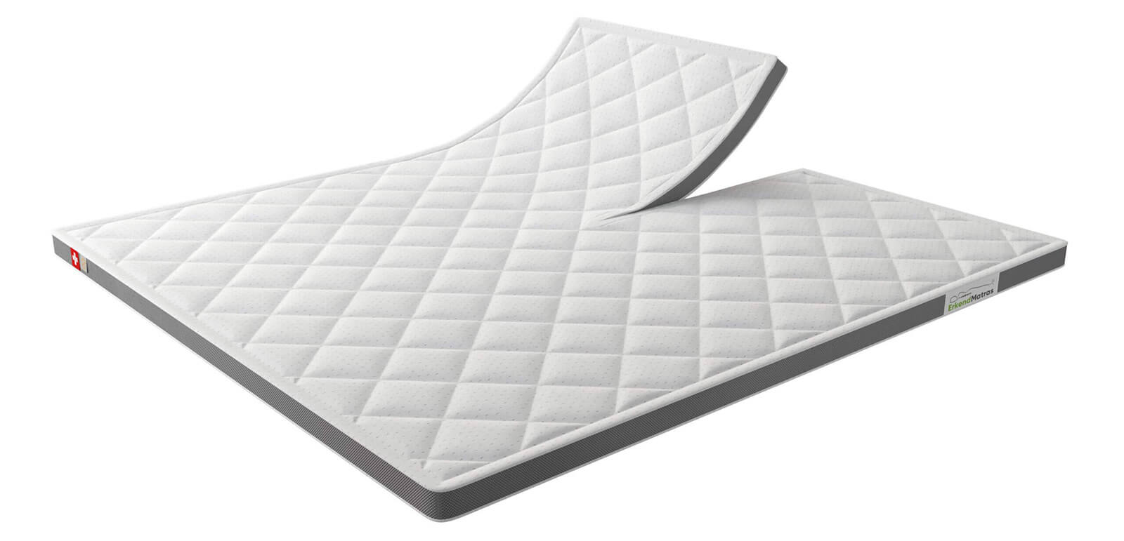 Split topper matras