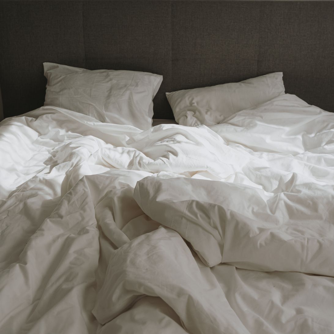 Onopgemaakt bed
