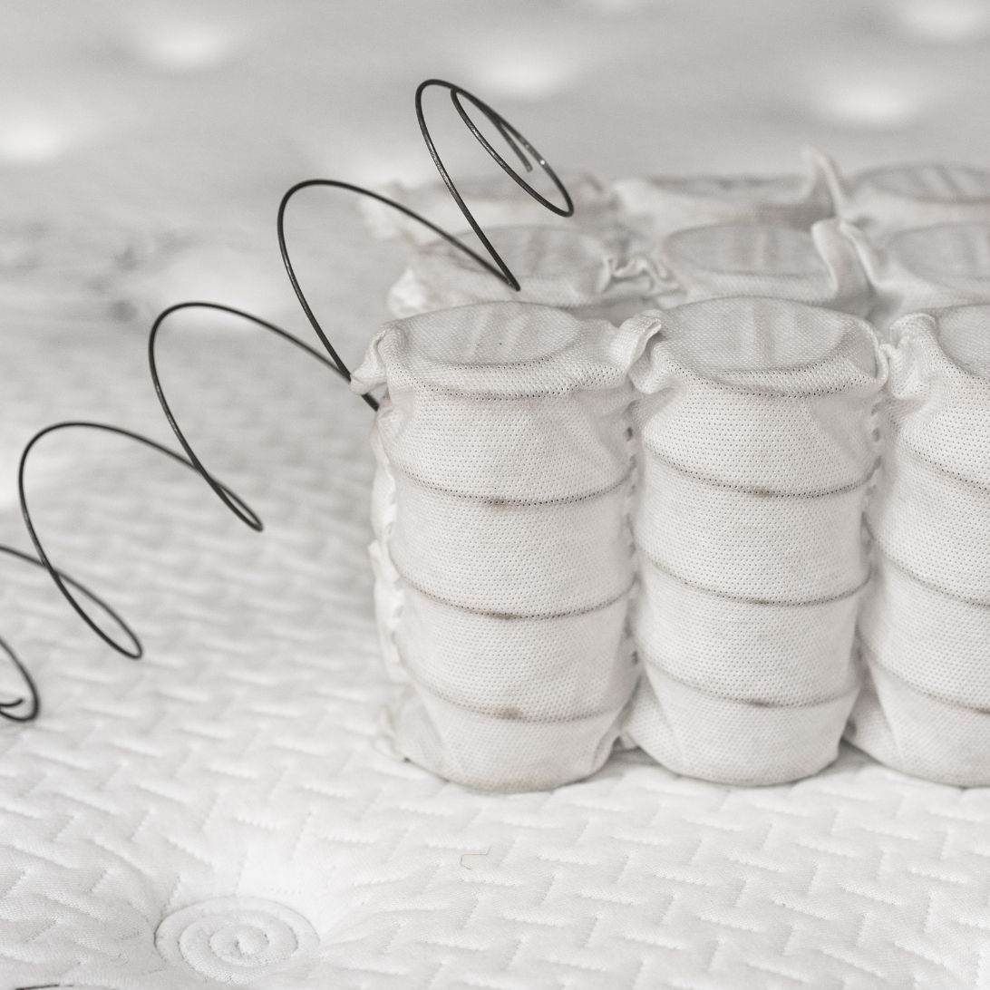 Binnenkant pocketvering-matras