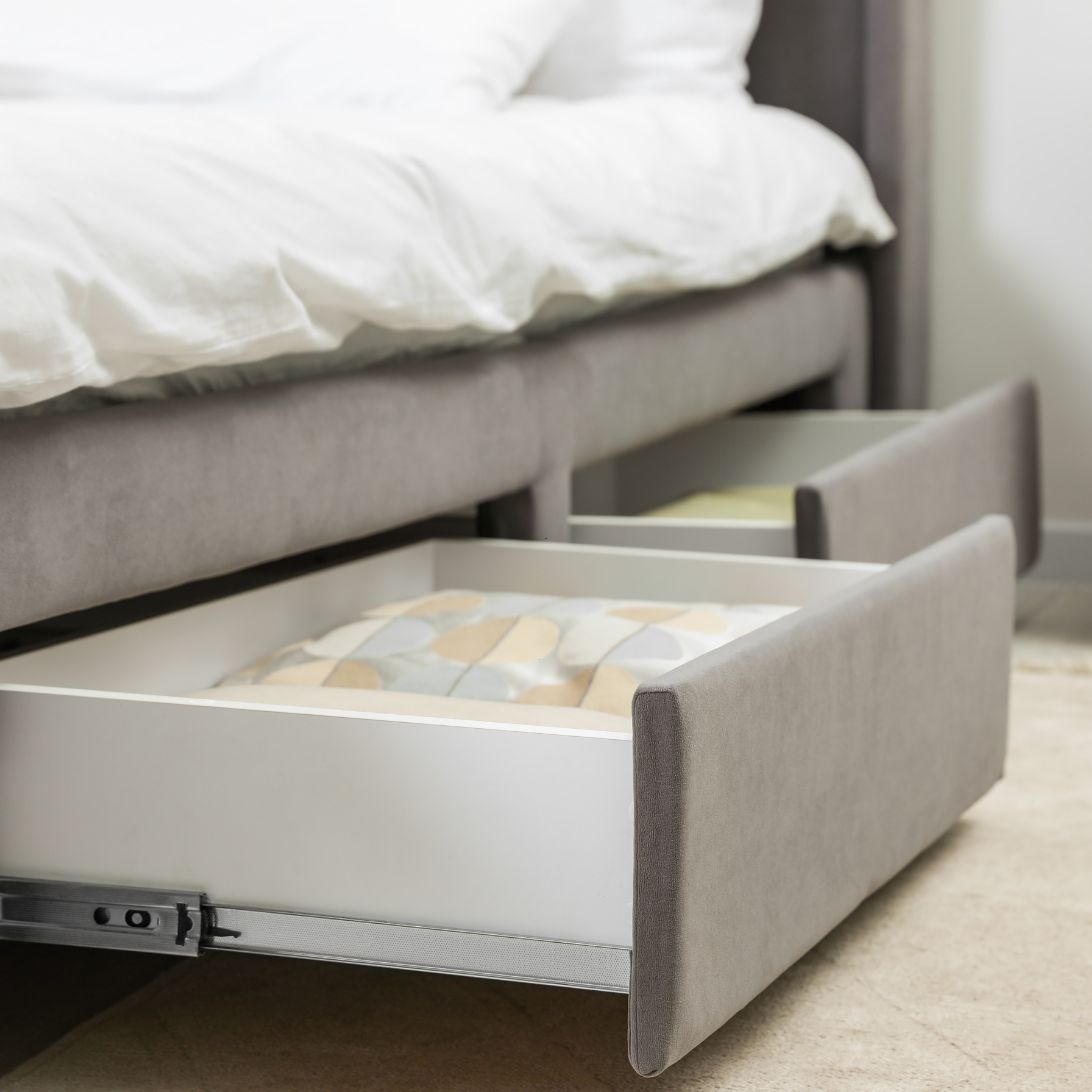 Beddenleeuw 2 Boxspring van Beddenleeuw met opbergruimte