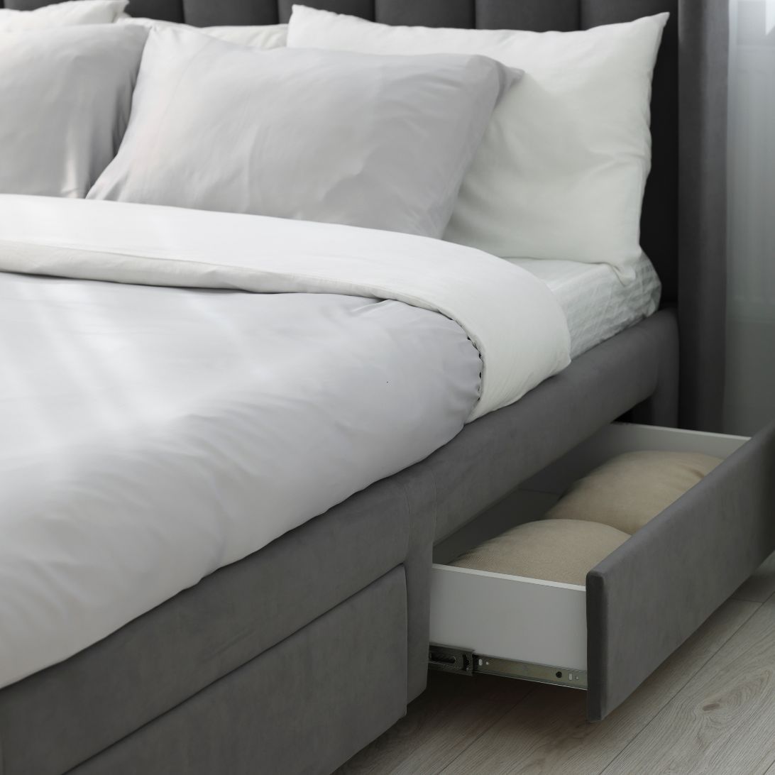 Boxspring met opbergruimte